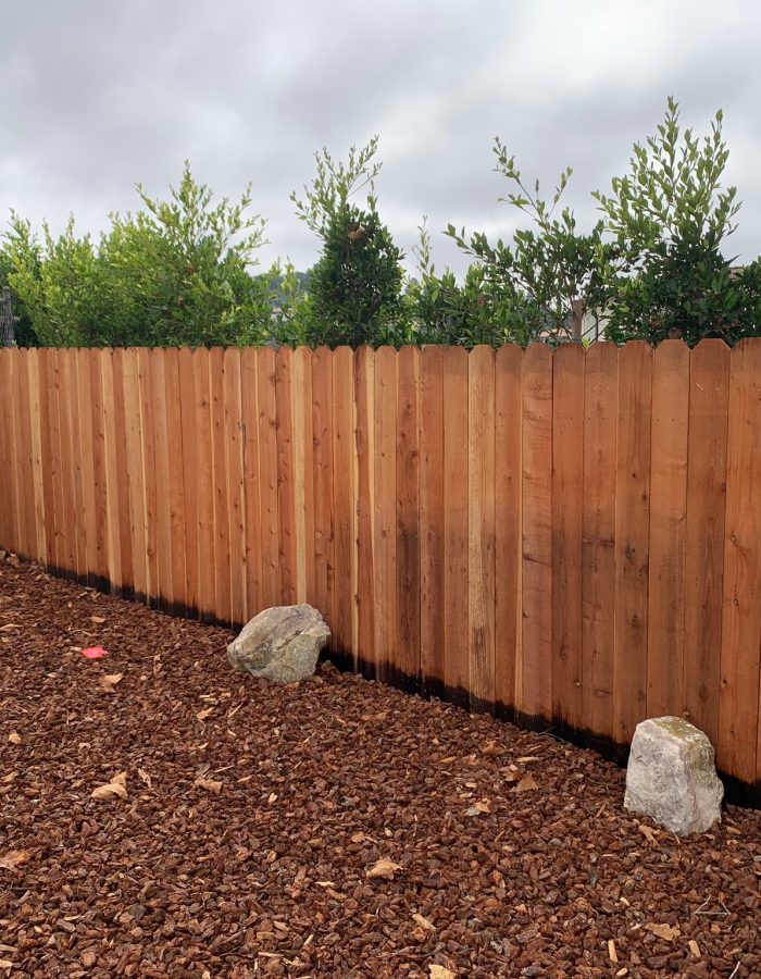 Fence Installation , Installation of wooden fence