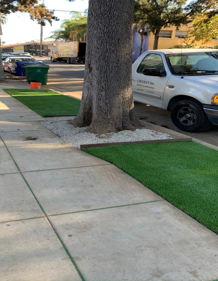 Installation of Artificial turf 