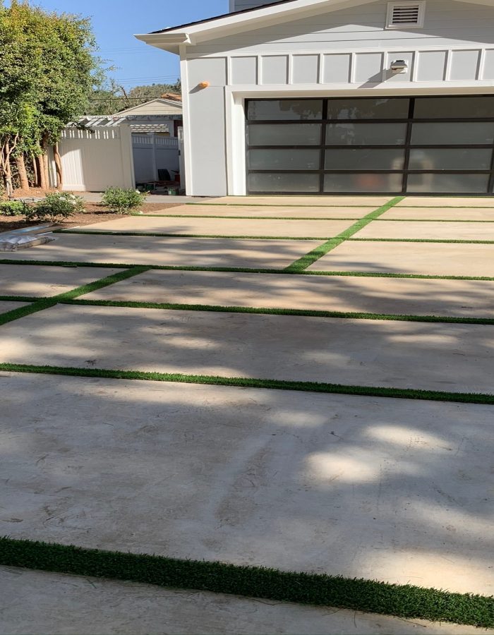 Installation of Artificial turf 