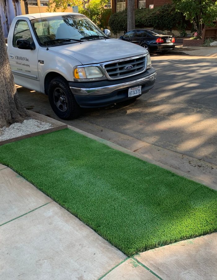 Installation of Artificial turf